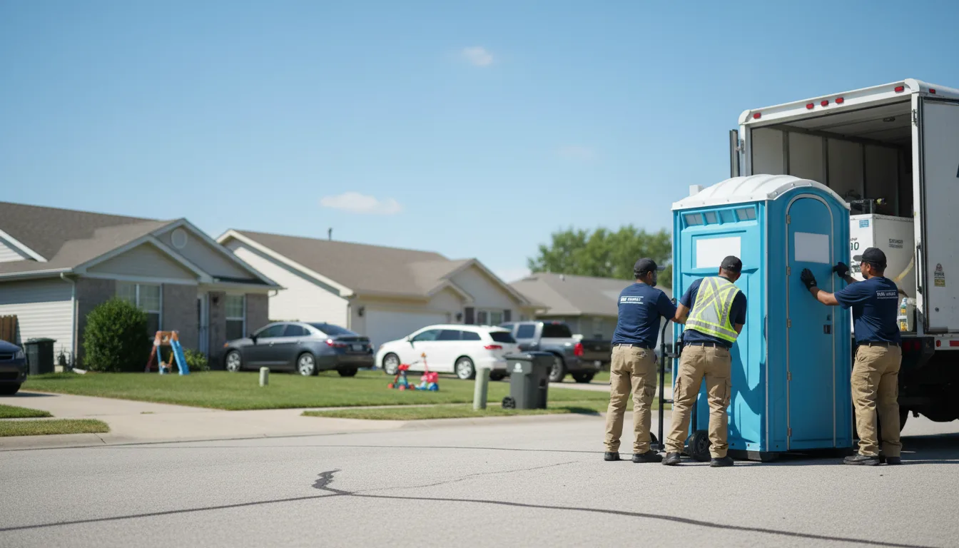 Standard Porta Potty Rentals in Yorkville, IL near me